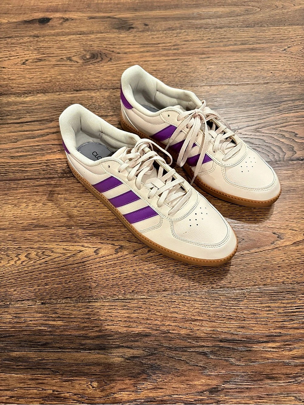 adidas Samba OG Sneakers White & Purple US W10